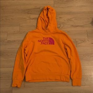 north face sweatshirt womens large